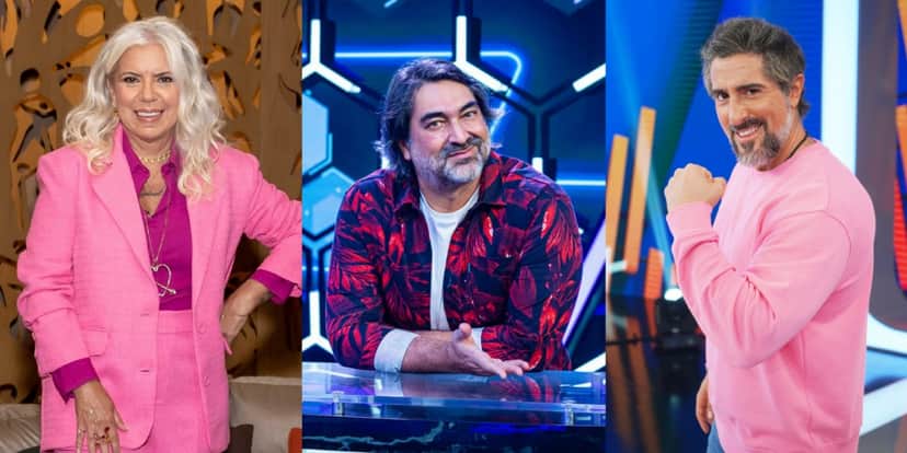 Astrid Fontenelle, Zeca Camargo e Marcos Mion surgiram na antiga emissora (Foto: Divulgação/GNT/Band/TV Globo) Astrid Fontenelle, Zeca Camargo e Marcos Mion surgiram na antiga emissora (Foto: Divulgação/GNT/Band/TV Globo)