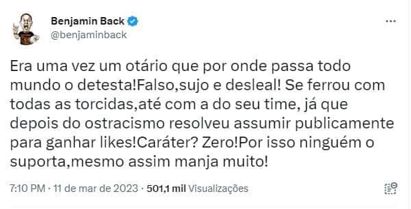 Apresentador do SBT entra em briga com jornalista esportivo (Foto: Reprodução) Apresentador do SBT entra em briga com jornalista esportivo (Foto: Reprodução)