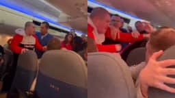 Pancadaria: barraco em avião nas alturas acaba em sangue, assusta passageiros e gera gritaria