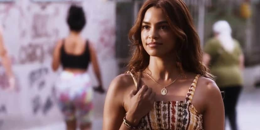 Brisa em cena da novela Travessia Brisa em cena da novela Travessia