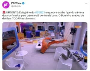 Bruna e Amanda descobriram repescagem no BBB23 (Foto: Reprodução / Twitter) Bruna e Amanda descobriram repescagem no BBB23 (Foto: Reprodução / Twitter)