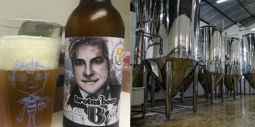 Cervejaria em Brotas, interior de São Paulo (Reprodução: Montagem TV Foco) Cervejaria em Brotas, interior de São Paulo (Reprodução: Montagem TV Foco)