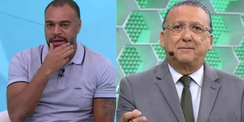 Denílson e Galvão Bueno foram sondados pela Cazé TV (Reprodução: Montagem TV Foco) Denílson e Galvão Bueno foram sondados pela Cazé TV (Reprodução: Montagem TV Foco)