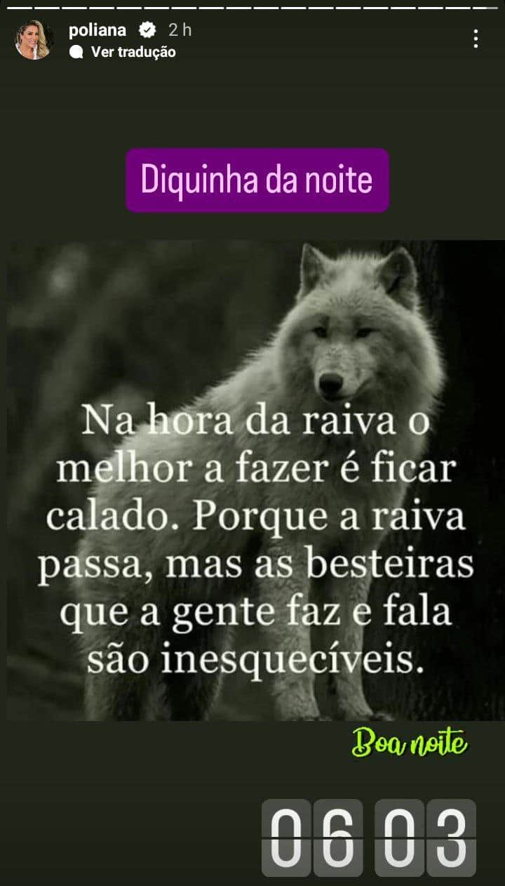 Poliana Rocha, esposa de Leonardo, fez sincero desabafo (Foto: Reprodução/ Instagram) Poliana Rocha, esposa de Leonardo, fez sincero desabafo (Foto: Reprodução/ Instagram)