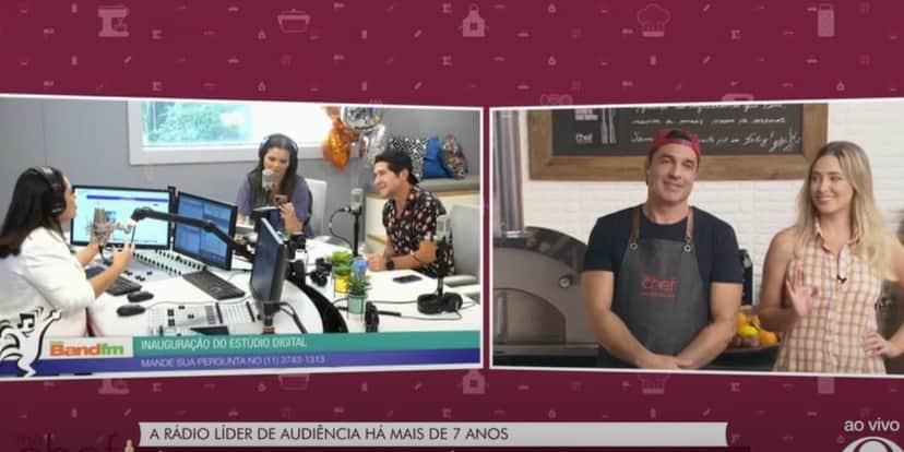 Edu Guedes revelou que apreendeu a bater na bola com o Neto (Reprodução: The Chef/ Band) Edu Guedes revelou que apreendeu a bater na bola com o Neto (Reprodução: The Chef/ Band)