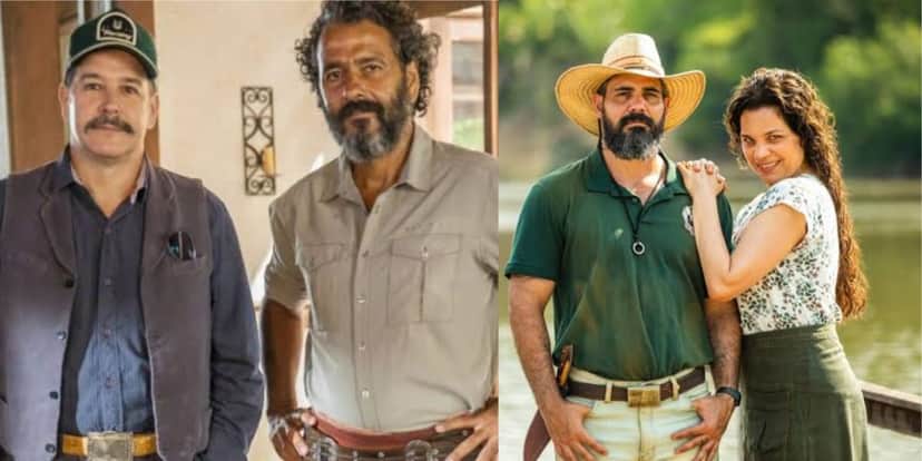 Tenório, Zé Leôncio, Maria Bruaca e Alcides foram destaques da trama (Reprodução: Globo) Tenório, Zé Leôncio, Maria Bruaca e Alcides foram destaques da trama (Reprodução: Globo)