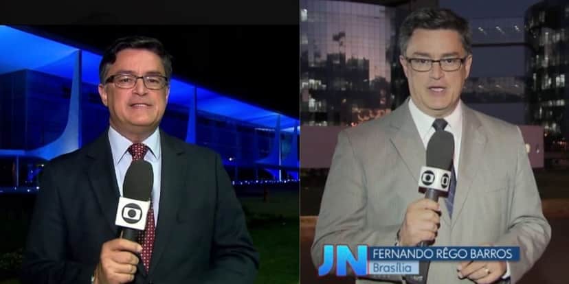Fernando Rêgo Barros ficou durante 32 anos na Globo, mas acabou demitido na onda de demissões (Reprodução: Globo) Fernando Rêgo Barros ficou durante 32 anos na Globo, mas acabou demitido na onda de demissões (Reprodução: Globo)