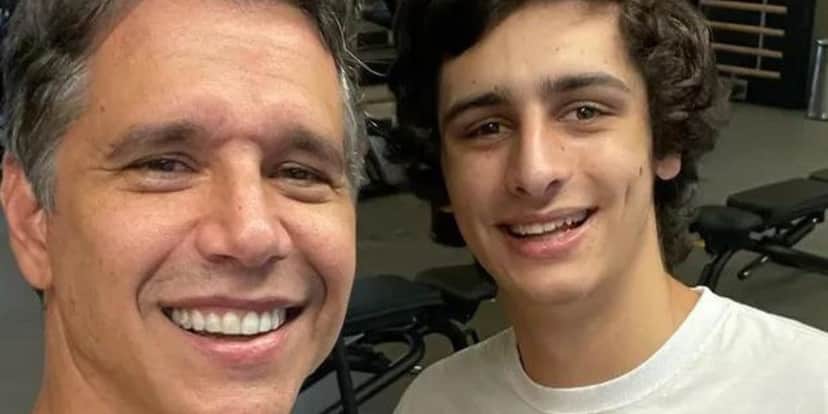 Marcio Garcia com o filho, Pedro. Foto: Reprodução/Redes sociais Marcio Garcia com o filho, Pedro. Foto: Reprodução/Redes sociais