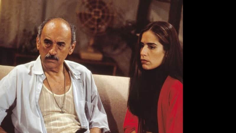 Sebastião Vasconcellos em "Mulheres de Areia" (Foto Reprodução/Globo)