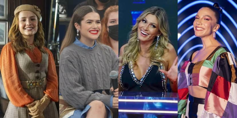 Larissa Manoela, Maisa Silva, Lívia Andrade e Priscilla Alcântara eram do SBT (Foto: Divulgação/TV Globo) Larissa Manoela, Maisa Silva, Lívia Andrade e Priscilla Alcântara eram do SBT (Foto: Divulgação/TV Globo)