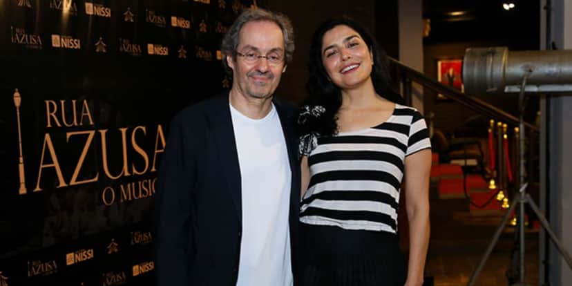 Letícia Sabatella e Daniel Dantas em evento (Reprodução - Brazil News) Letícia Sabatella e Daniel Dantas em evento (Reprodução - Brazil News)