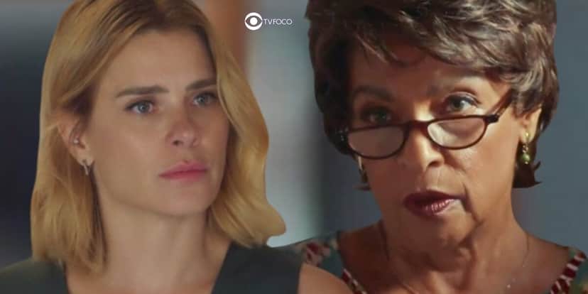 Lumiar (Carolina Dieckmann) e Marlene (Elisa Lucinda) em Vai na Fé (Foto: Reprodução / Globo / Montagem TV Foco) Lumiar (Carolina Dieckmann) e Marlene (Elisa Lucinda) em Vai na Fé (Foto: Reprodução / Globo / Montagem TV Foco)