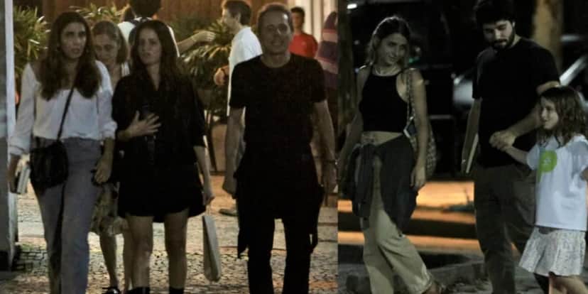 Malu Mader junto com sua família. Filho, sobrinha e o marido (Foto: Extra) Malu Mader junto com sua família. Filho, sobrinha e o marido (Foto: Extra)