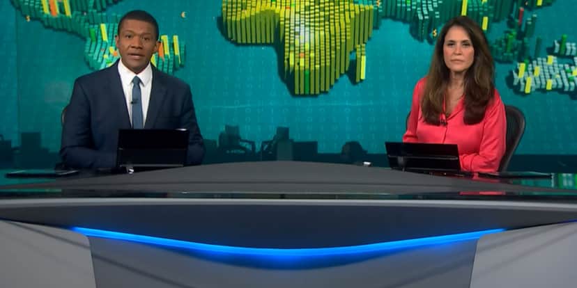 Márcio Bonfim e Ana Luiza Guimarães comandaram o Jornal Nacional na Globo Márcio Bonfim e Ana Luiza Guimarães comandaram o Jornal Nacional na Globo