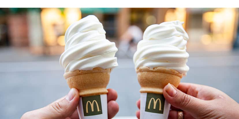 Casquinhas do McDonald's (Foto: Reprodução/Internet) Casquinhas do McDonald's (Foto: Reprodução/Internet)