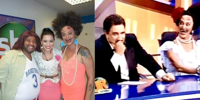 Morsa Nunes ao lado de Pavoro e na bancada com Ratinho, no SBT (Reprodução: Montagem TV Foco) Morsa Nunes ao lado de Pavoro e na bancada com Ratinho, no SBT (Reprodução: Montagem TV Foco)