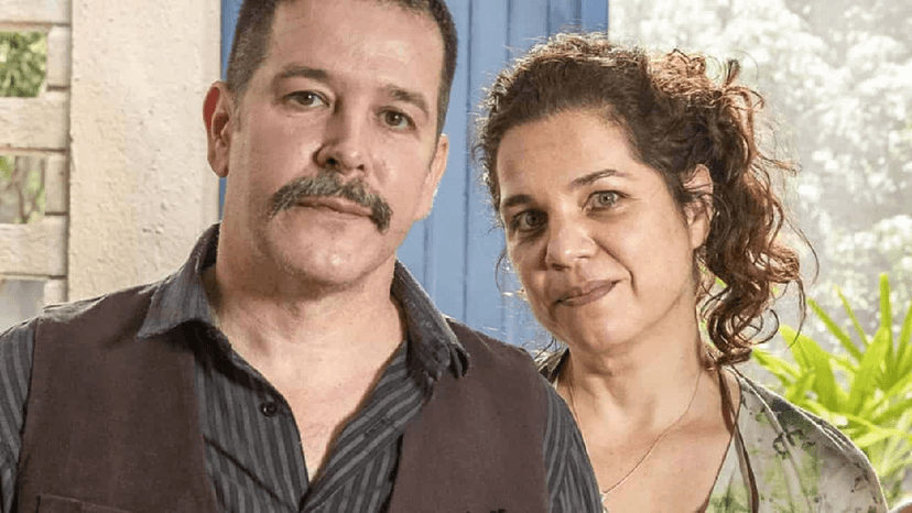 Murilo Benício e Isabel Teixeira em Pantanal, da Globo (Foto: Reprodução) Murilo Benício e Isabel Teixeira em Pantanal, da Globo (Foto: Reprodução)