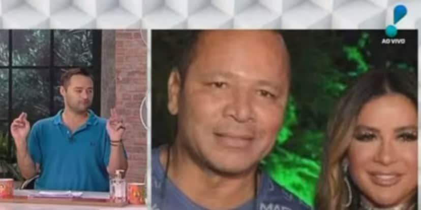 Neymar pai e Mariane Bernardi (Foto: Reprodução/RedeTV!) Neymar pai e Mariane Bernardi (Foto: Reprodução/RedeTV!)