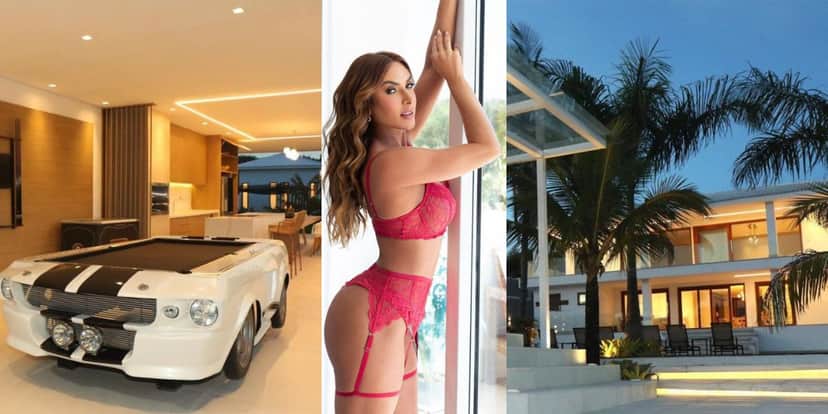 Nicole Bahls usa as redes sociais para divulgar a nova mansão (Reprodução - Instagram) Nicole Bahls usa as redes sociais para divulgar a nova mansão (Reprodução - Instagram)
