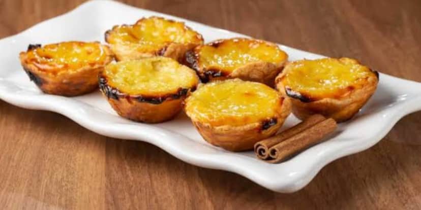 O pastel de Belém foi eleita a melhor comida de rua do mundo, com a nota 4.9 (Reprodução: Internet) O pastel de Belém foi eleita a melhor comida de rua do mundo, com a nota 4.9 (Reprodução: Internet)