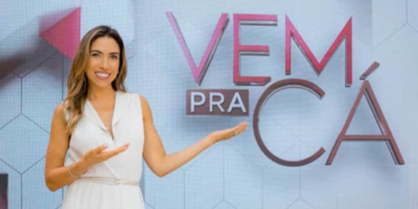 Patrícia Abravanel no comando do Vem Pra Cá (Reprodução: SBT) Patrícia Abravanel no comando do Vem Pra Cá (Reprodução: SBT)