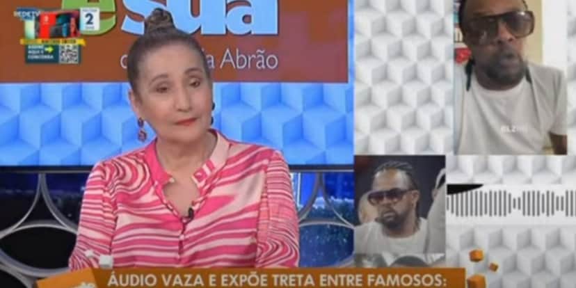 Sonia Abrão mostrou desentendimento entre Xande de Pilares e Dudu Nobre (Foto: Reprodução/RedeTV!) Sonia Abrão mostrou desentendimento entre Xande de Pilares e Dudu Nobre (Foto: Reprodução/RedeTV!)