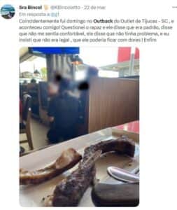 Clientes fizeram denúncia contra o estabelecimento (Foto: Reprodução / Instagram) Clientes fizeram denúncia contra o estabelecimento (Foto: Reprodução / Instagram)