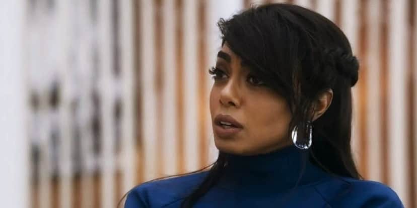 Talita vai ficar indignada em cena da novela Travessia Talita vai ficar indignada em cena da novela Travessia