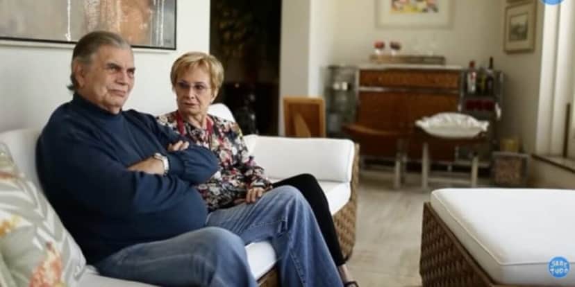 Tarcísio e Glória em seu luxuoso apartamento no Rio de Janeiro (Foto Reprodução/Internet) Tarcísio e Glória em seu luxuoso apartamento no Rio de Janeiro (Foto Reprodução/Internet)