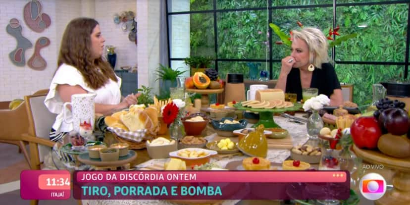 Tati Machado fala sobre o "BBB" no "Mais Você" (Foto: Reprodução/TV Globo) Tati Machado fala sobre o "BBB" no "Mais Você" (Foto: Reprodução/TV Globo)