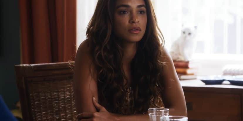 Brisa em cena da novela Travessia Brisa em cena da novela Travessia
