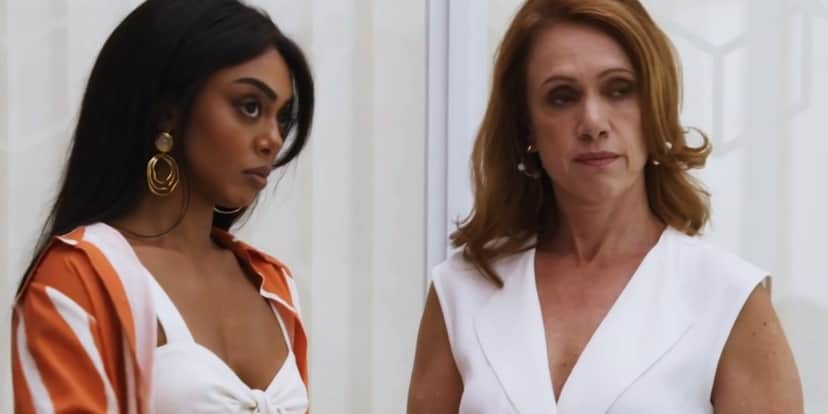 Lídia e Talita ficam atentas a climão na novela Travessia Lídia e Talita ficam atentas a climão na novela Travessia