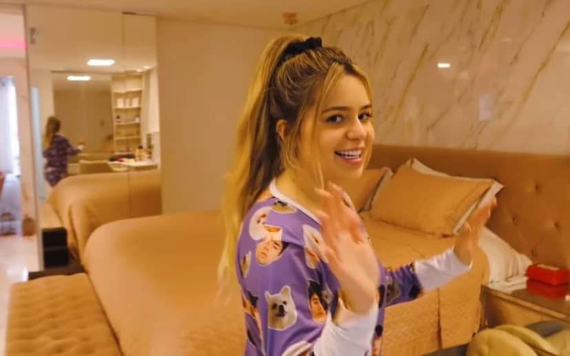 Apartamento de Viih Tube é colocado à venda. Foto: Reprodução/YouTube