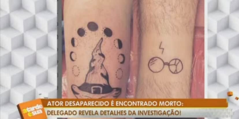 Imagem da tatuagem de Yago França (Foto: Reprodução/RedeTV!)