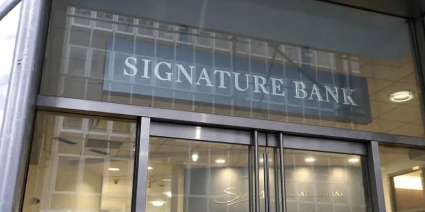 Signature Bank nos Estados Unidos (Foto: Reprodução / Internet) Signature Bank nos Estados Unidos (Foto: Reprodução / Internet)
