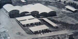 A Curtume Central quando foi fundada em Maringá (Foto/Reprodução: Maringá Histórica) A Curtume Central quando foi fundada em Maringá (Foto/Reprodução: Maringá Histórica)