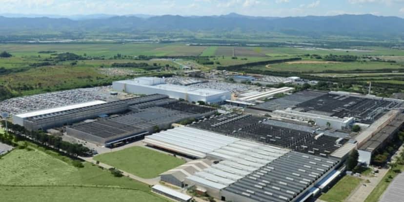 Fábrica da Volkswagen em Taubaté, SP (Foto: Divulgação/VW do Brasil) Fábrica da Volkswagen em Taubaté, SP (Foto: Divulgação/VW do Brasil)