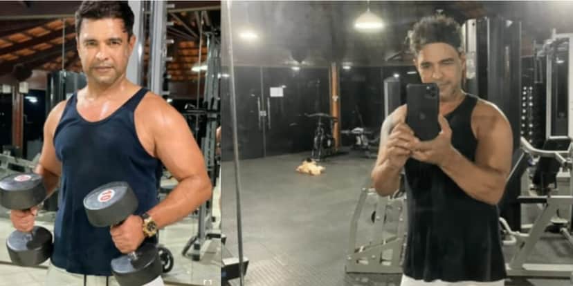 A fazenda tem até academia para Zezé Di Camargo se manter em forma (Reprodução: Youtube) A fazenda tem até academia para Zezé Di Camargo se manter em forma (Reprodução: Youtube)