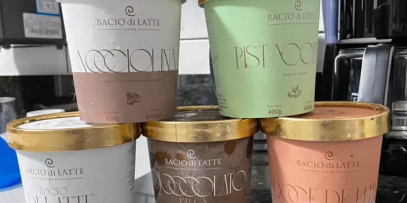 Você pode trocar seus pontos no aplicativo pelos gelatos (Foto/Reprodução: BacioDiLatte) Você pode trocar seus pontos no aplicativo pelos gelatos (Foto/Reprodução: BacioDiLatte)