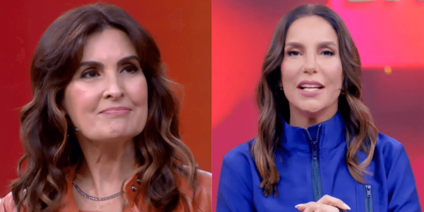 Fátima Bernardes e Ivete Sangalo (Foto: Reprodução/Globo) Fátima Bernardes e Ivete Sangalo (Foto: Reprodução/Globo)