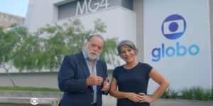 Tony Ramos e Gloria Pires nos estúdios de Terra e Paixão, próxima novela da Globo (Foto: Reprodução / Globo) Tony Ramos e Gloria Pires nos estúdios de Terra e Paixão, próxima novela da Globo (Foto: Reprodução / Globo)