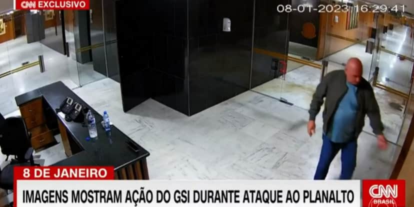 Jornal de Ana Paula Araújo reproduziu imagens de Gonçalves Dias (Foto: Reprodução/CNN Brasil) Jornal de Ana Paula Araújo reproduziu imagens de Gonçalves Dias (Foto: Reprodução/CNN Brasil)