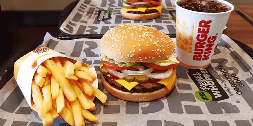 Lanches do Burger King (Foto: Reprodução/Internet)