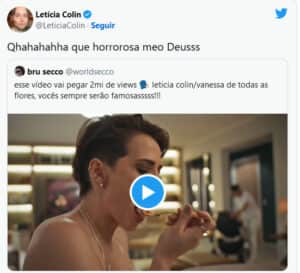 Vilania de Vanessa em Todas as Flores repercute nas redes sociais (Foto: Reprodução / Twitter)