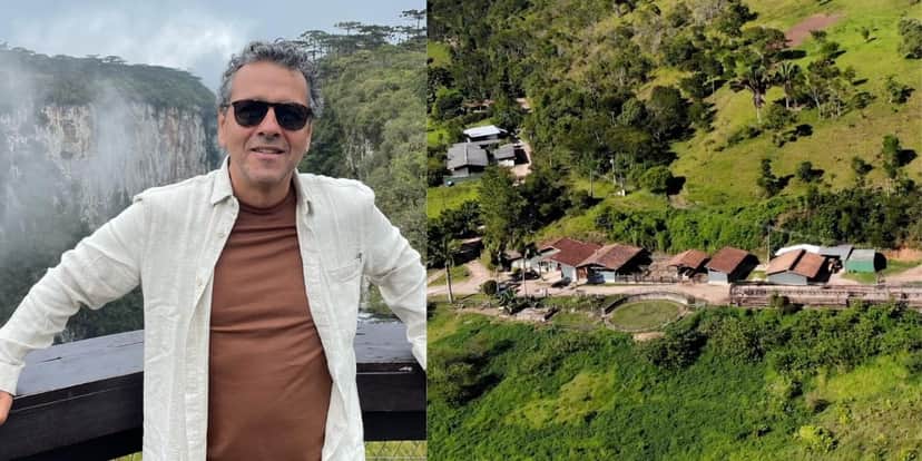 Marcos Palmeira e sua fazenda que passou por investigação (Reprodução: Montagem TV Foco) Marcos Palmeira e sua fazenda que passou por investigação (Reprodução: Montagem TV Foco)