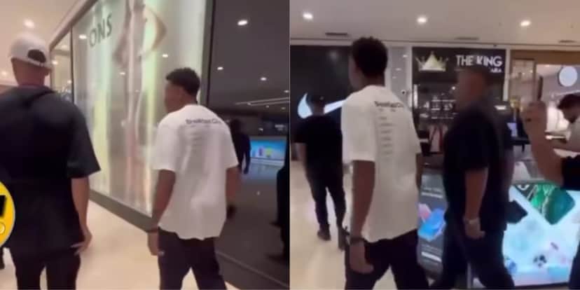 Paulo André foi flagrado rodeado de seguranças em evento vazio (Reprodução: Instagram)