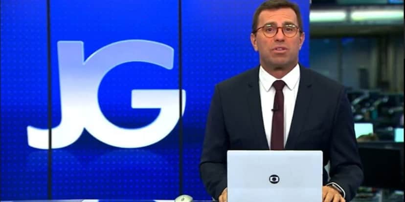 Rodrigo Bocardi substituiu a âncora na última edição (Reprodução: Globo) Rodrigo Bocardi substituiu a âncora na última edição (Reprodução: Globo)
