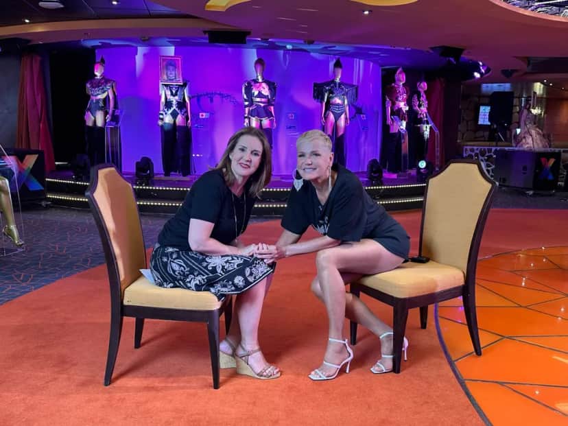 Renata Capucci entrevistou Xuxa Meneghel para o Fantástico - Foto: Globo Renata Capucci entrevistou Xuxa Meneghel para o Fantástico - Foto: Globo