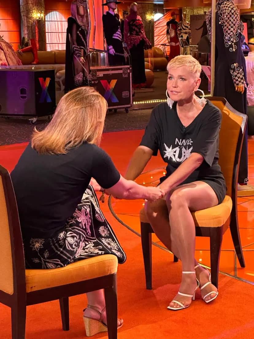 Apresentadora fez revelações sinceras sobre sua vida sexual (Foto: Globo) Apresentadora fez revelações sinceras sobre sua vida sexual (Foto: Globo)