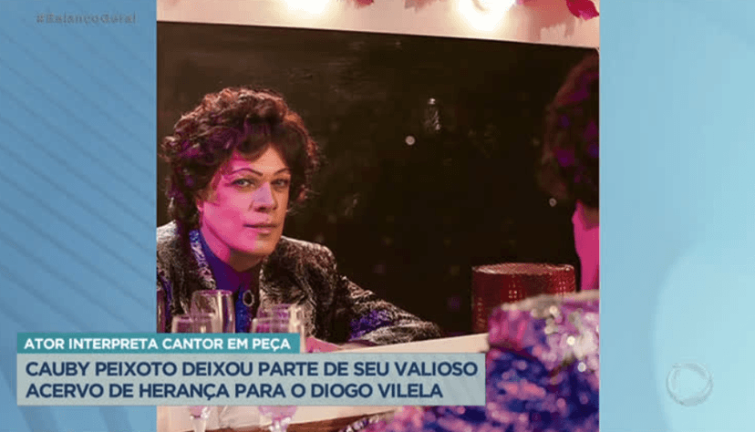 Diogo Vilela como Cauby Peixoto (Foto Reprodução/Youtube) Diogo Vilela como Cauby Peixoto (Foto Reprodução/Youtube)